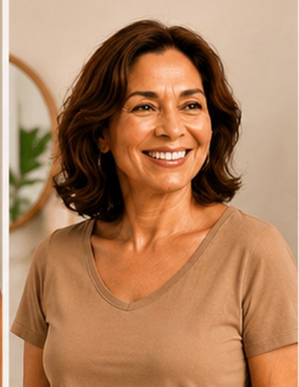 Woman 39+ representing self-care