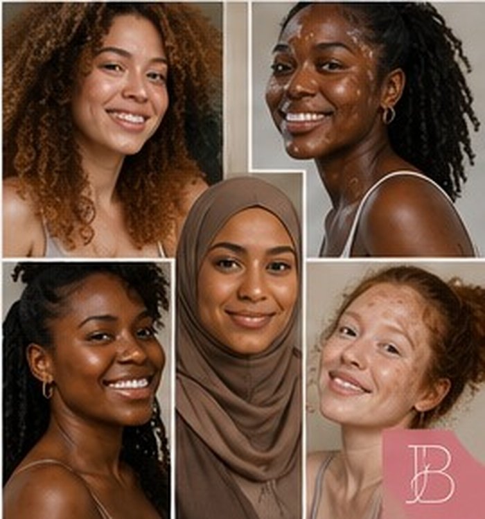 Four faces representing the Beta BEAUTY community